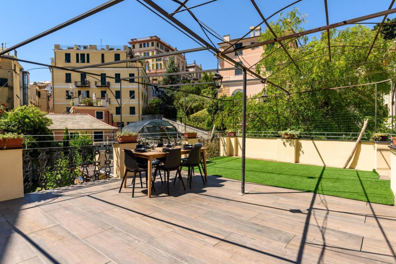Esclusivo 130 Mq + Terrazzo Via San Vincenzo Apartment Genoa Ngoại thất bức ảnh