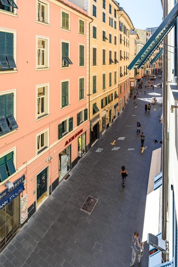 Esclusivo 130 Mq + Terrazzo Via San Vincenzo Apartment Genoa Ngoại thất bức ảnh